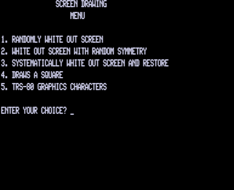 Screen shot